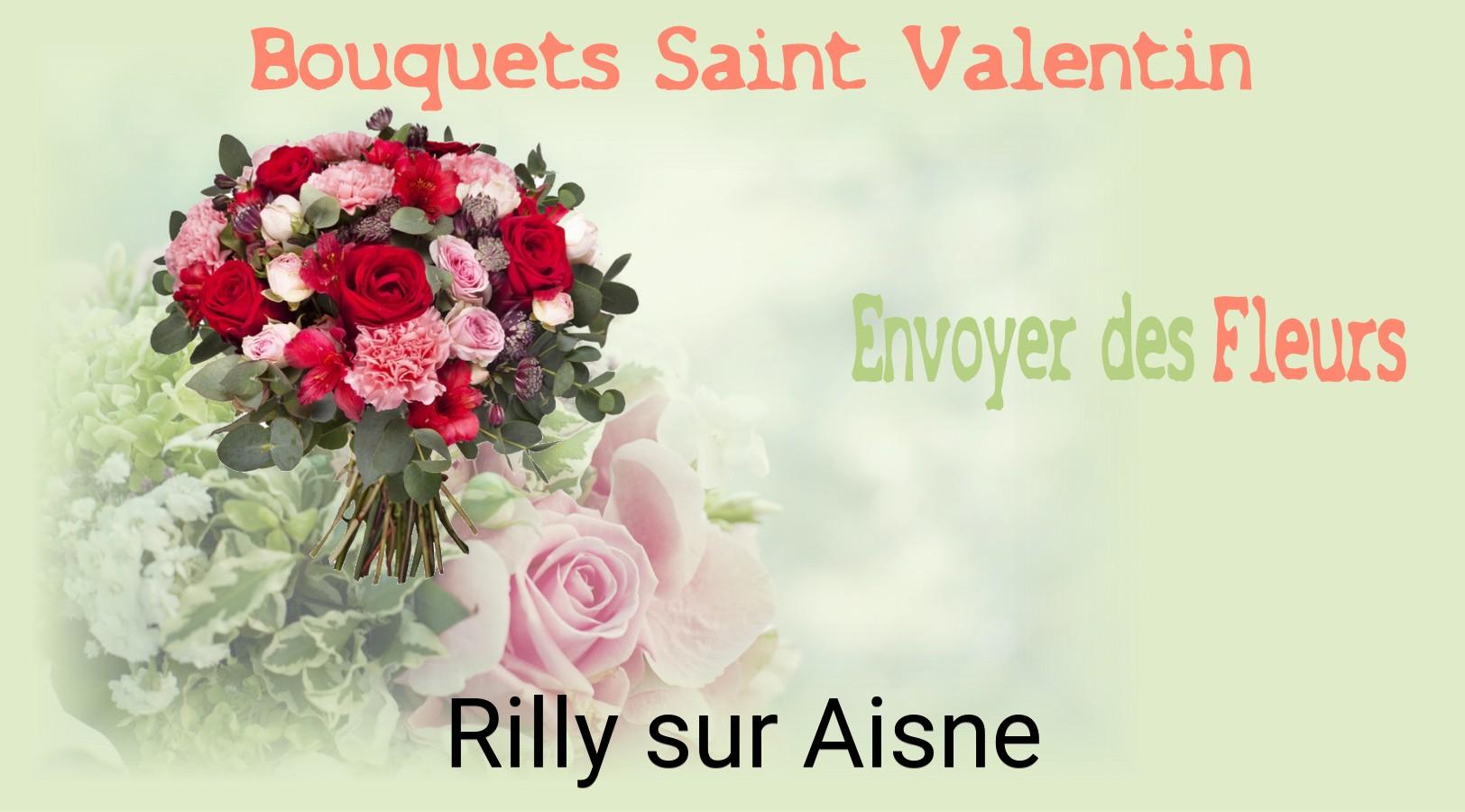 Roses de Saint-Valentin livrées à Rilly-sur-Aisne